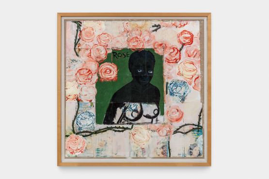 Destiny Is a Rose by Kerry James Marshall contemporary artwork Painting