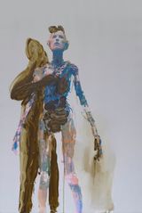 D.B.W.A.S.M. Acid Rain by Tala Madani contemporary artwork painting