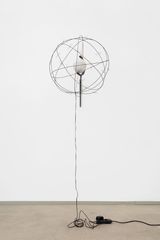 NAVSTAR_Globus 02 by Rosmarie Lukasser contemporary artwork drawing sculpture works on paper