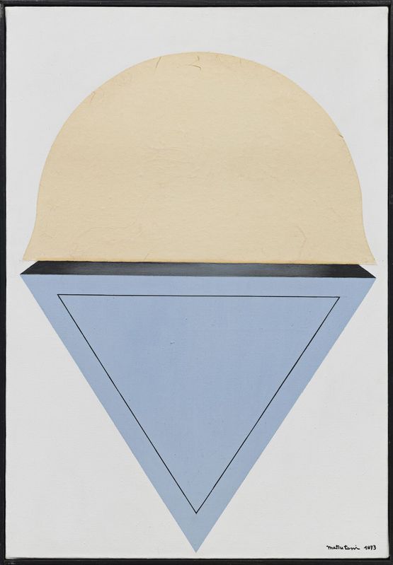 Suggestion-White-18 by Takesada Matsutani contemporary artwork Painting