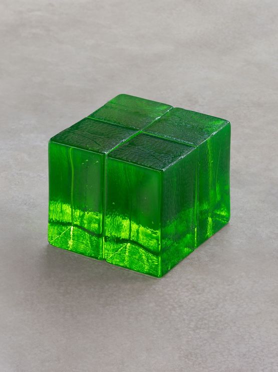 4 Mint Blocks 804 by Ann Veronica Janssens contemporary artwork Sculpture
