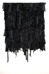 LE TERRAIN DE TOUS LES POSSIBLES by Joel Andrianomearisoa contemporary artwork textile