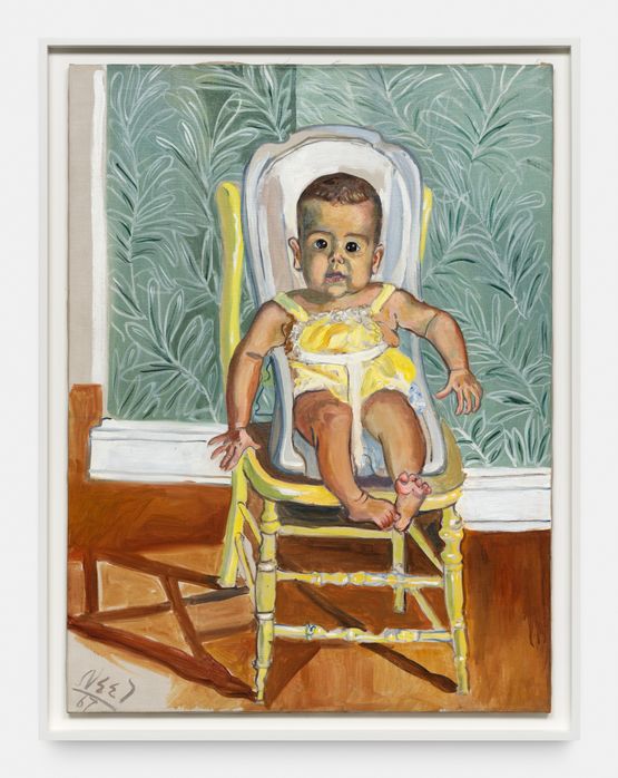 Olivia Five Months by Alice Neel contemporary artwork Painting