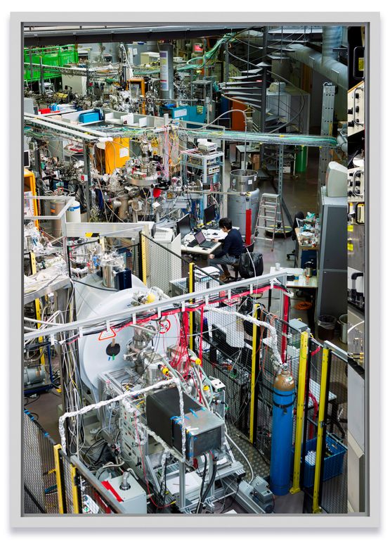 Cluster Trap Helmholtz-Zentrum Berlin by Thomas Struth contemporary artwork Print