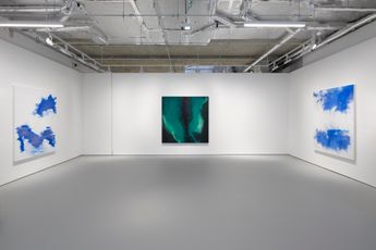 Contemporary art exhibition Shirazeh Houshiary Pneuma at Lisson Gallery Cork Street London United Kingdom