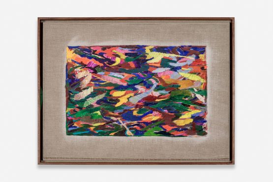 Untitled Opaque Landscape by Mark Grotjahn contemporary artwork Painting
