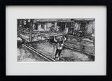 Kayp Video serisi  from the series Lost Video by Cengiz Tekin contemporary artwork painting works on paper