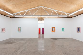 Contemporary art exhibition Tomislav Nikolic codice chronicles  vibration translations at STATION Melbourne Australia