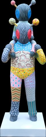 Guardian Angel by Suanjaya Kencut contemporary artwork sculpture mixed media