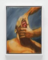 Mouth Held Open by William E. Jones contemporary artwork painting