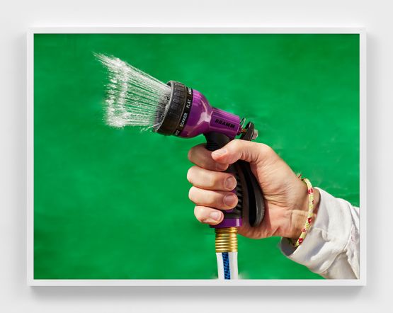 Hand with Dramm by Roe Ethridge contemporary artwork Print