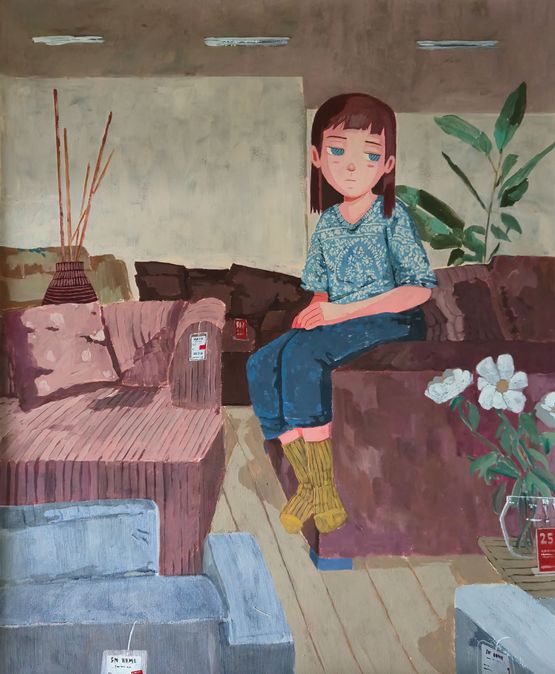 Clearance Sales on All Soft Things by Trnz contemporary artwork Painting