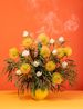 gold rush white rose by Ann Shelton contemporary artwork Photography