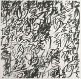 When will the moon be clear and bright by Wang Dongling contemporary artwork works on paper