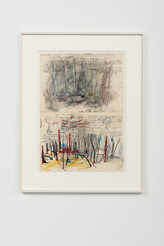 De cateva zile in fiecare dimineata sunt rosu ca si turnul Bisericii  In the Last Days Every Morning Im Red Like the Steeple of the Church by The Estate Of Stefan Bertalan contemporary artwork Painting