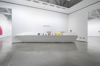 Contemporary art exhibition Mary Weatherford Mountains Mud Prisms Air at David Kordansky Gallery Los Angeles United States