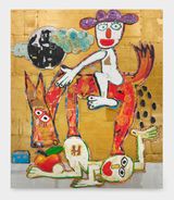Gut Feeling by Hadi Falapishi contemporary artwork mixed media painting