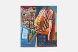 the Brazilian table by Amy Sillman contemporary artwork painting