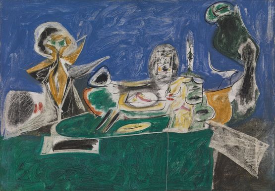 Untitled From a High Place II by Arshile Gorky contemporary artwork Painting