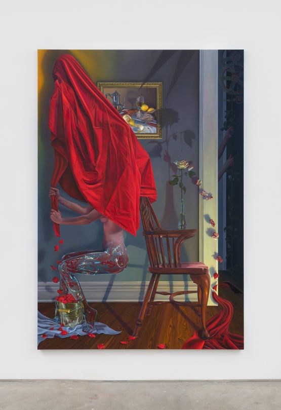 Deadheading by Marisa Adesman contemporary artwork Painting