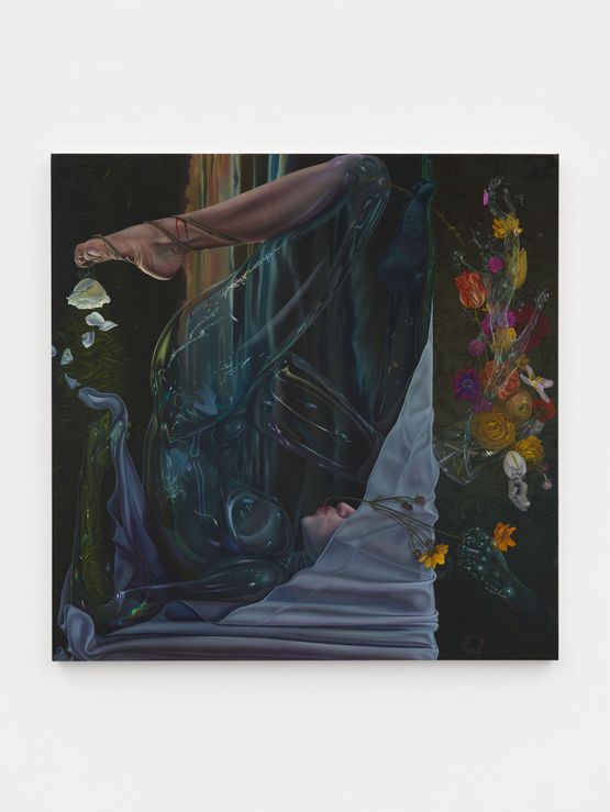 Pluck by Marisa Adesman contemporary artwork Painting
