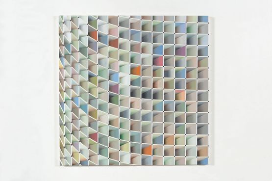 Holiday Hotel by Luiz Zerbini contemporary artwork Painting