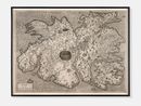 Map of an Englishman by Grayson Perry contemporary artwork Print