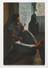 Resting by Xiao Jiang contemporary artwork painting