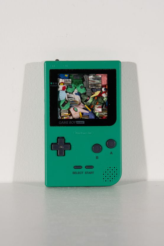 GAME BOY pocket Display by Three contemporary artwork Sculpture