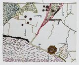 Road of Trials by T. Vinoja contemporary artwork textile