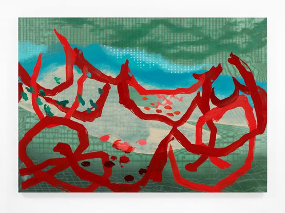 Stone and earth by Toby Ziegler contemporary artwork Painting