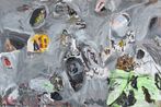 Black Dragon Lake by Xiao Kegang contemporary artwork Painting