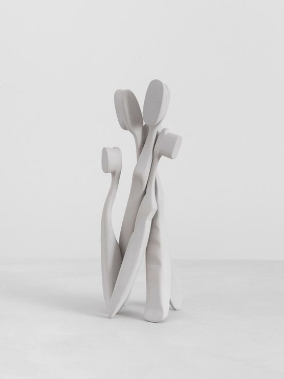 Standing Toothbrushes by Ryan Johnson contemporary artwork Sculpture
