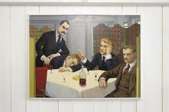 Contemporary art exhibition Lukas Duwenhogger Probleema at Galerie Buchholz Cologne Germany