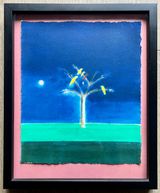 Canaries on a Tree by Craigie Aitchinson contemporary artwork print