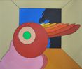 Bird by Go Yayanagi contemporary artwork Painting