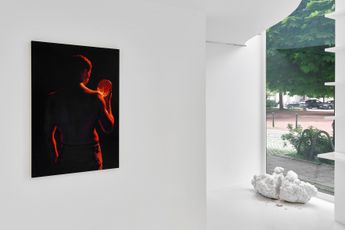 Contemporary art exhibition Fabrice Samyn Only in Space You May Find Your True Face at Sies  Hoke Dusseldorf Germany