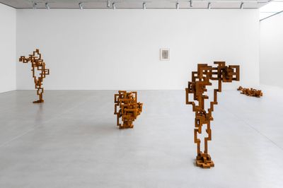 Antony Gormley in the Studio