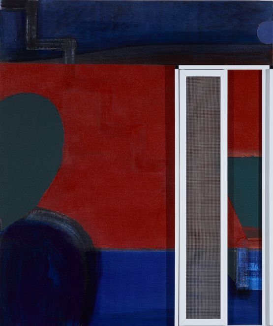 The woman coming down the stairs No.3 by Liu Ke contemporary artwork Painting
