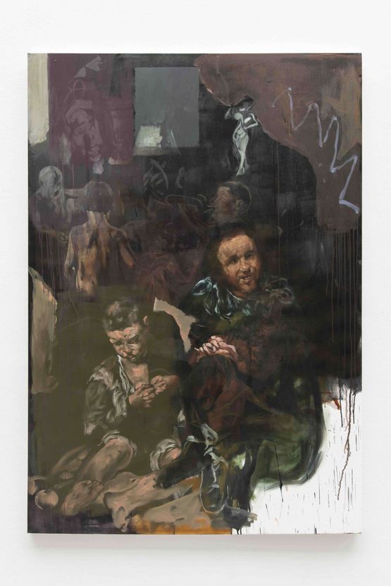 Grotto by Matthieu Ronsse contemporary artwork Painting