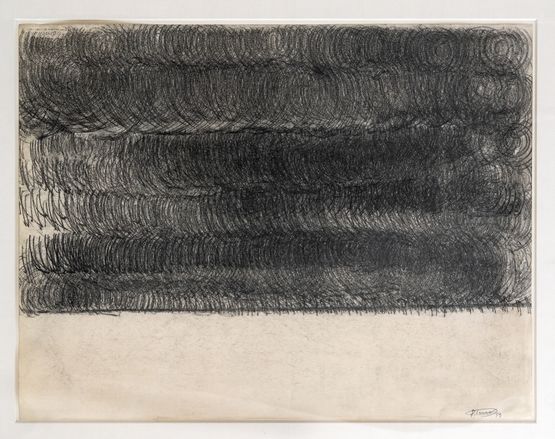 untitled by Otto Piene contemporary artwork Works on Paper