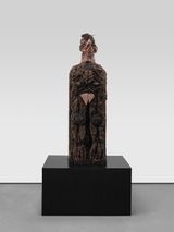 Like Everyone Else Does by Huma Bhabha contemporary artwork painting drawing