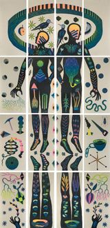 Prata Kanta The Morning Lovers by Agung Prabowo contemporary artwork print