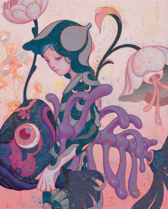 Fish by James Jean contemporary artwork Painting