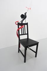Paradise Bird with Windometer by Caroline Rothwell contemporary artwork sculpture