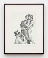 Untitled from Circus by Tom of Finland contemporary artwork works on paper drawing