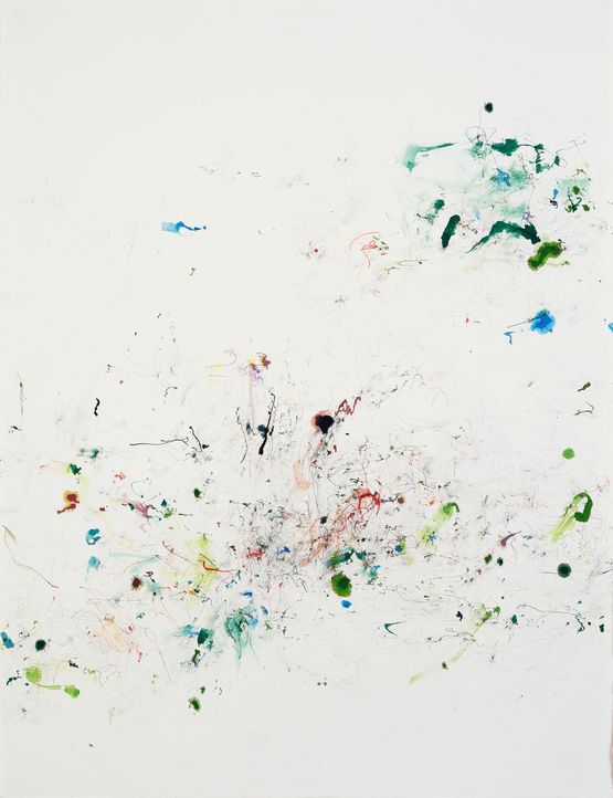 Hong Kong Stream by Myonghi Kang contemporary artwork Works on Paper