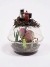 Cultivation of Nature  People Who Are Looking at It by Tetsumi Kudo contemporary artwork sculpture