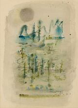 Untitled by Zao Wou-Ki contemporary artwork works on paper