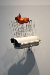 Squab by aaajiao contemporary artwork installation sculpture